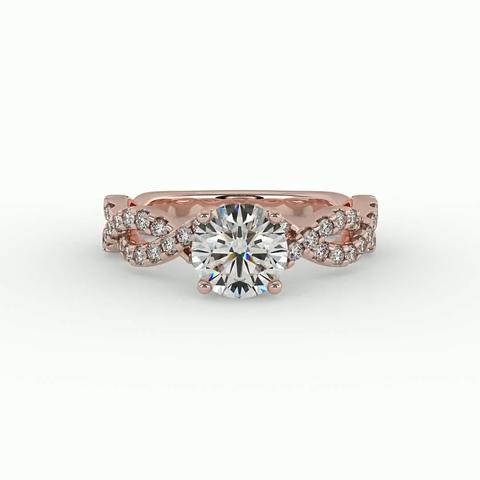 360 degree view of Sloane Engagement Ring
