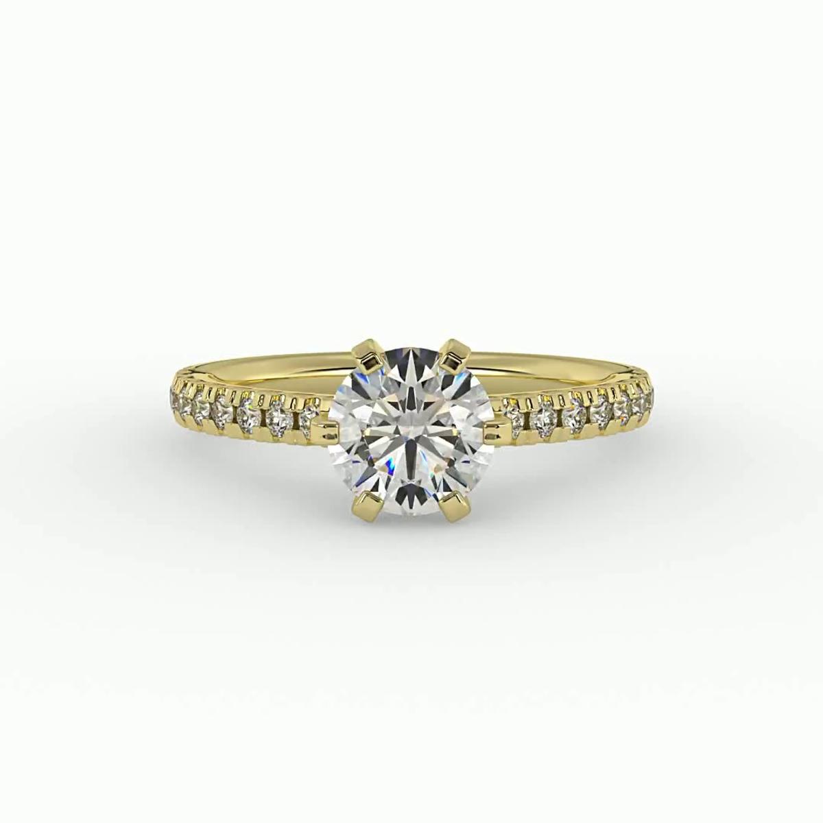 360 degree view of Arabella Engagement Ring