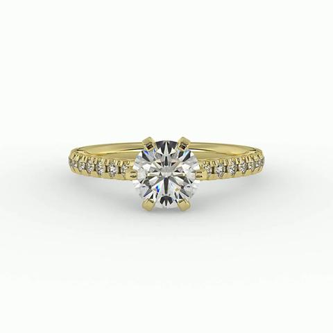 360 degree view of Arabella Engagement Ring