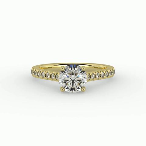 360 degree view of London Engagement Ring