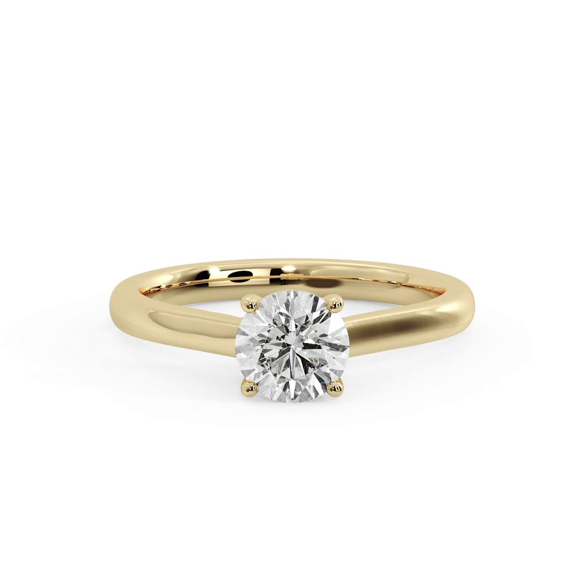 360 degree view of Andrea Solitaire Engagement Ring