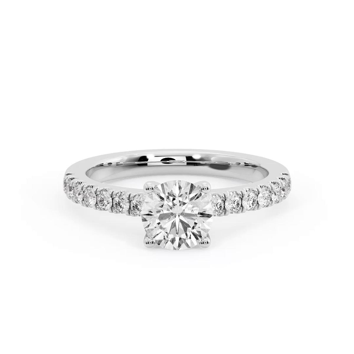 360 degree view of Sloan Infinity Engagement Ring