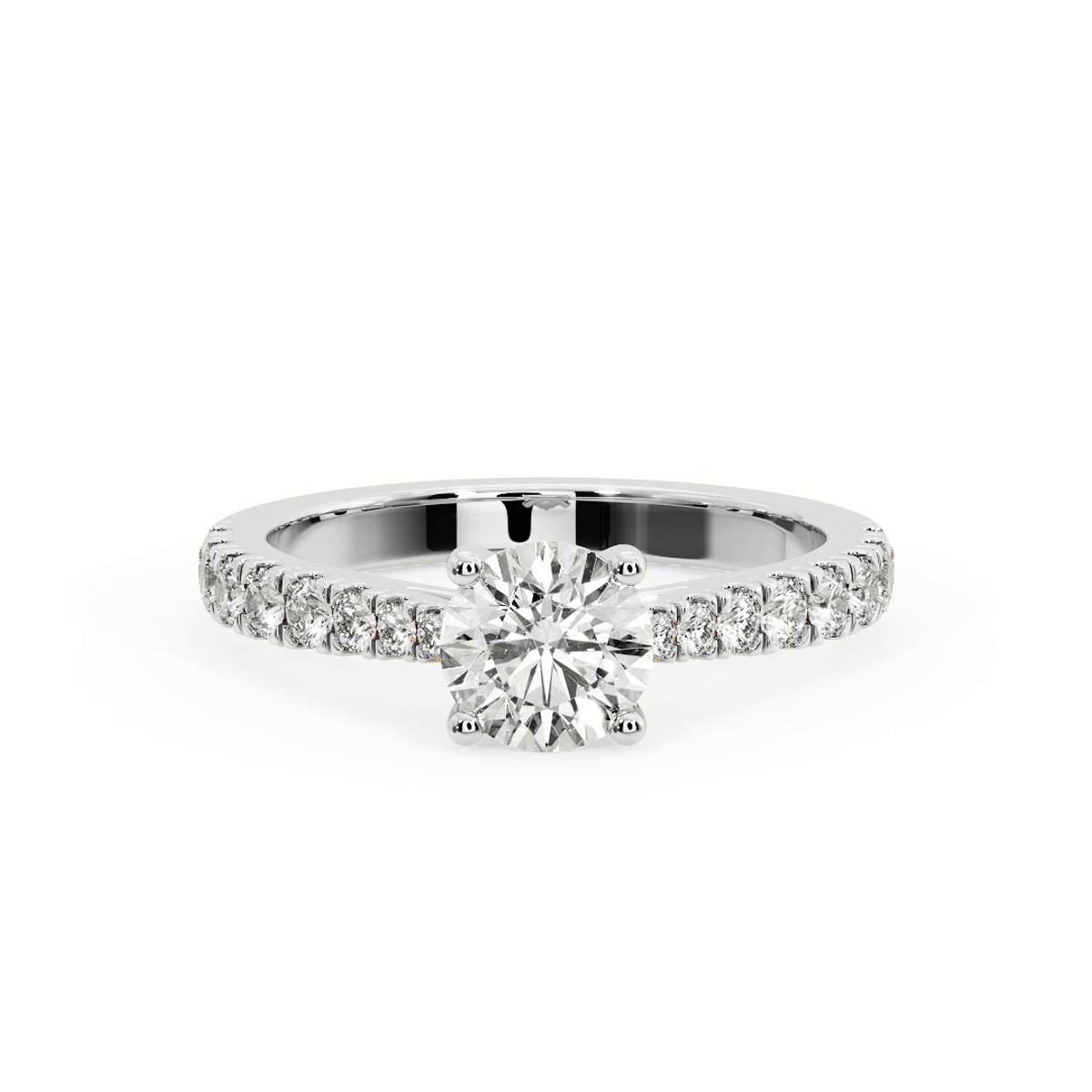 360 degree view of Juliette Engagement Ring