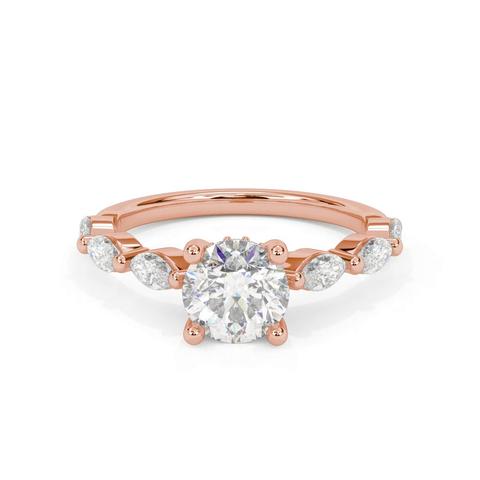 360 degree view of Betty Grand Marquise Diamond Engagement Ring