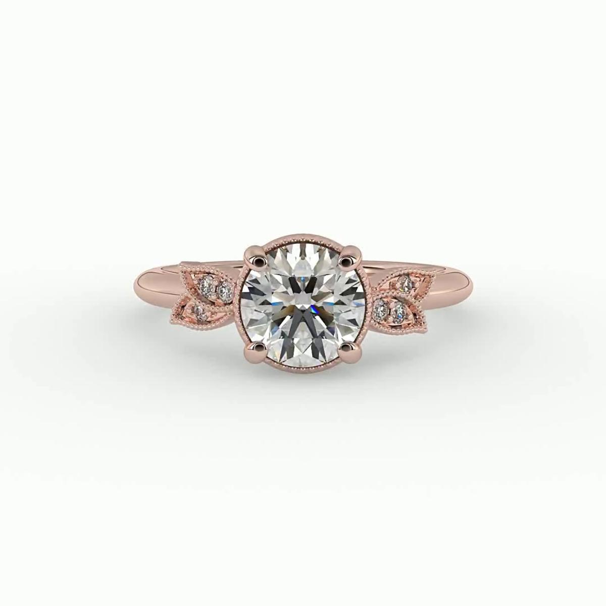360 degree view of Lilah Engagement Ring