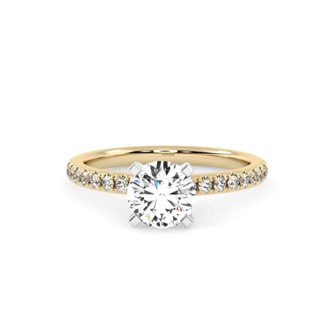 360 degree view of Kora Pave Engagement Ring