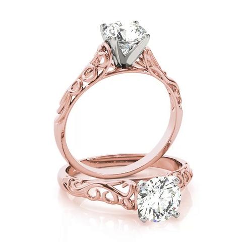 360 degree view of Billie Solitaire Engagement Ring