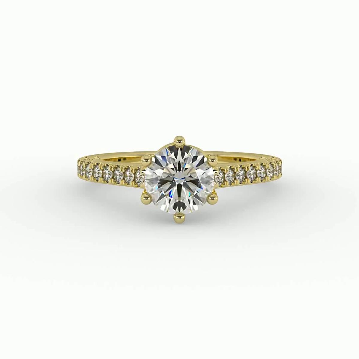 360 degree view of Harmony Engagement Ring