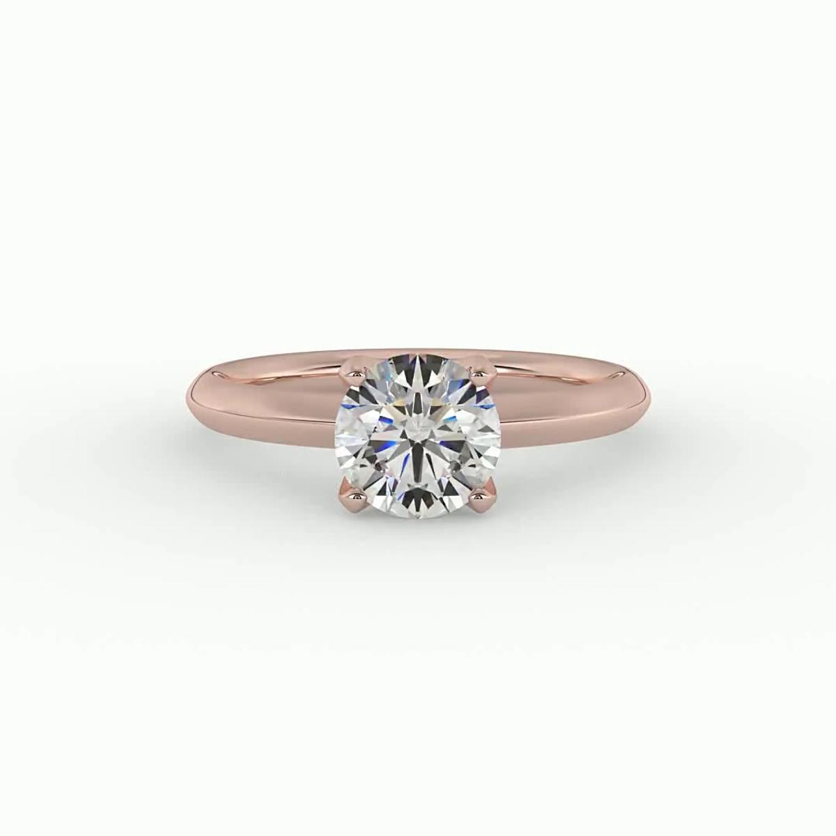 360 degree view of Arianna Solitaire Engagement Ring