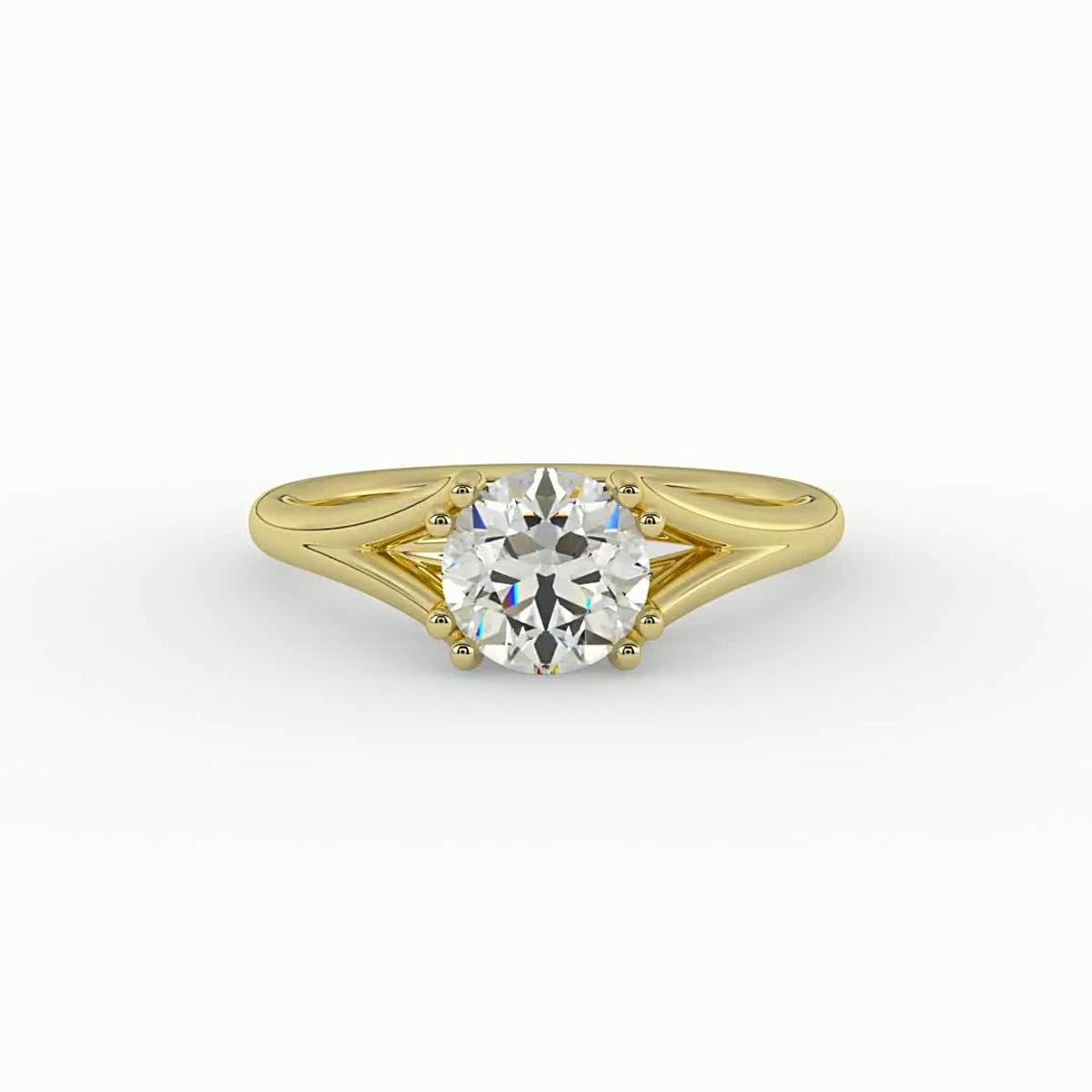 360 degree view of Faith Solitaire Engagement Ring