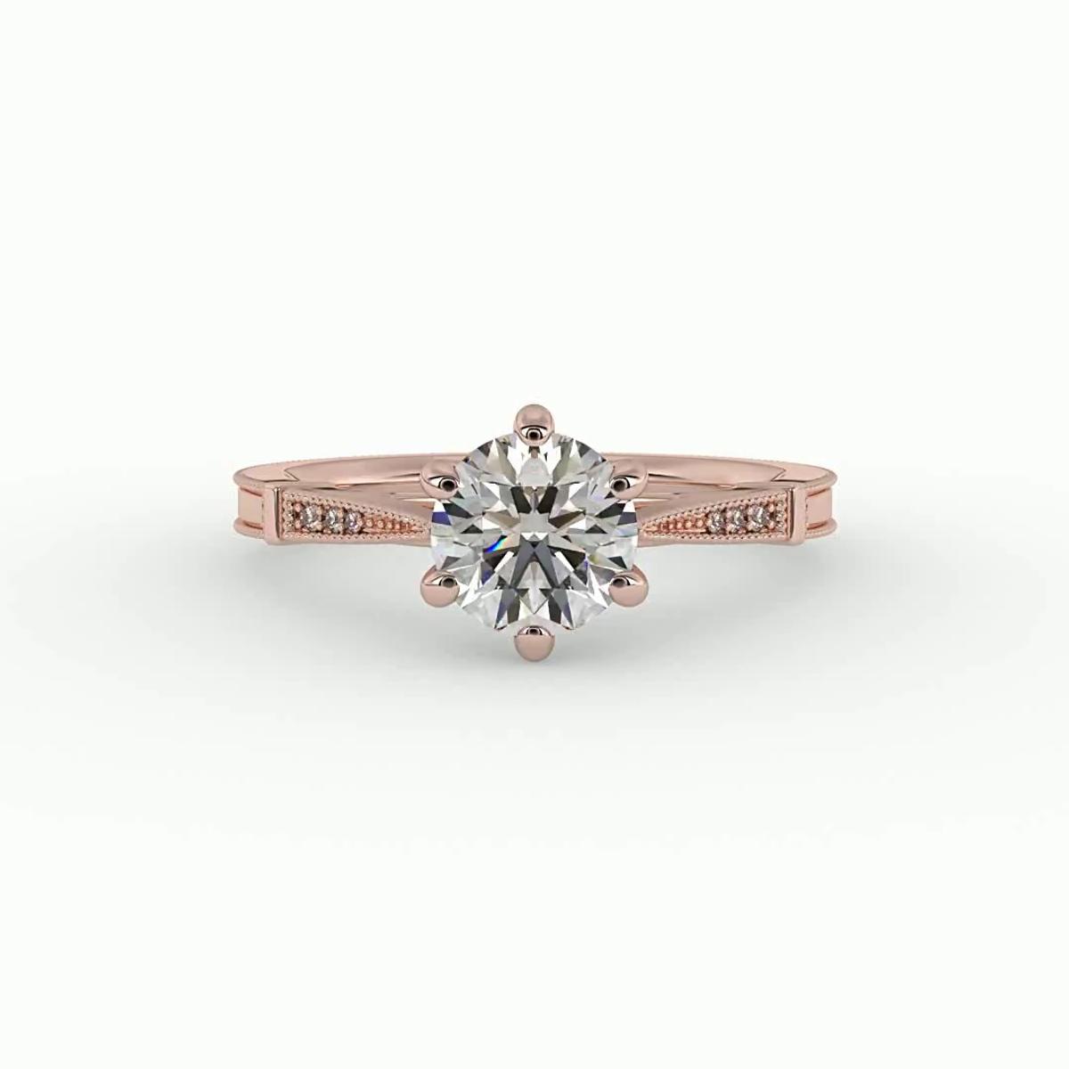 360 degree view of Selena Engagement Ring