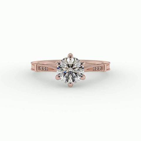 360 degree view of Selena Engagement Ring